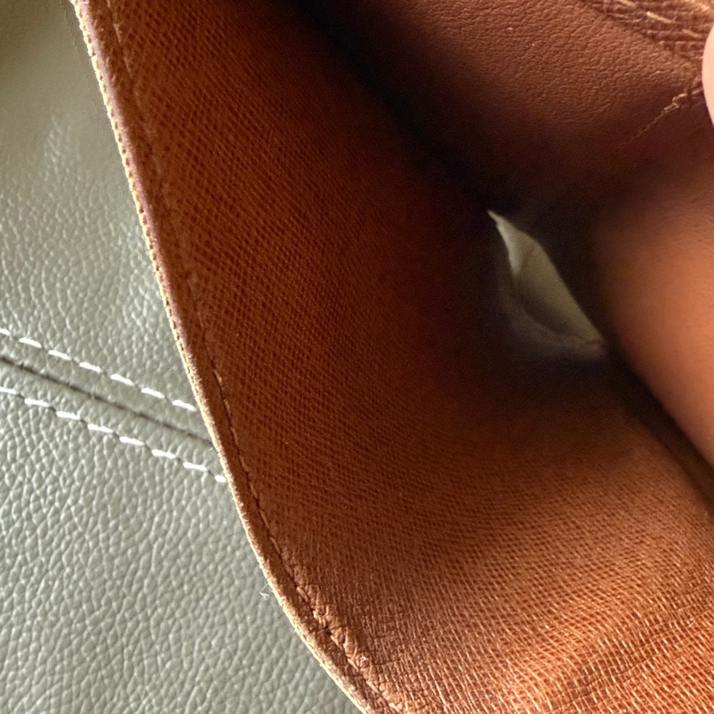Vintage Louis Vuitton Brown Monogram French Wallet & Card Holder with Box - Picture 9 of 16
